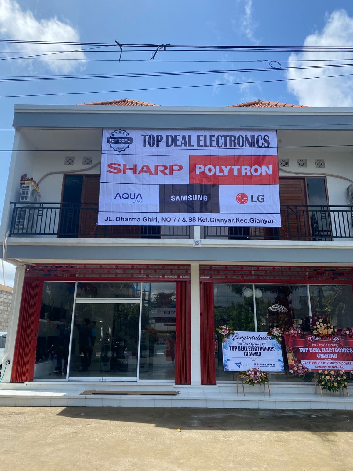 Toko elektronik Top Deal Electronics di Gianyar, Bali